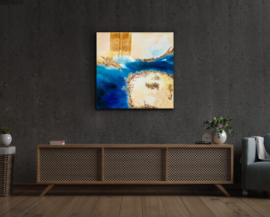 Plexikép - 70x70 cm - A tengerek ura